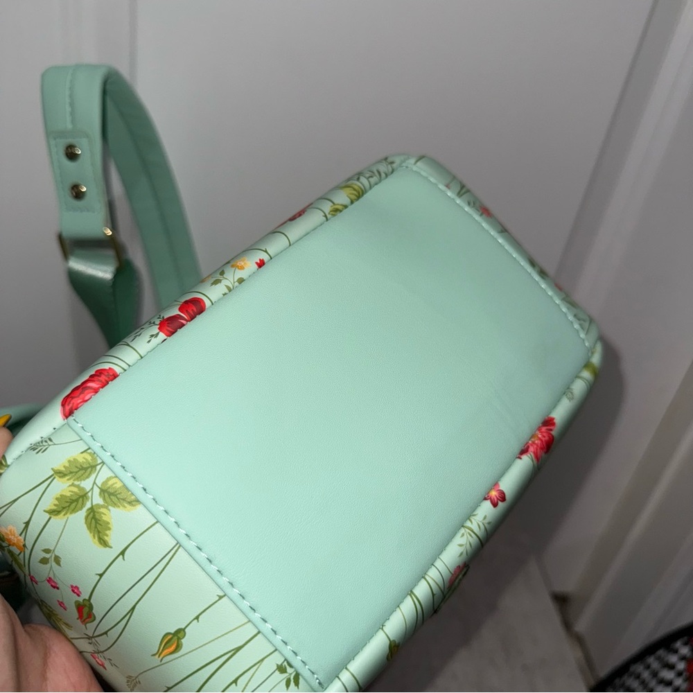 Loungefly Disney Peter Pan Tinkerbell & Lost Boys Floral Mini Backpack - Picture 6 of 6